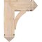 Ekena Millwork Thorton Arts and Crafts Smooth Bracket w/ Offset Brace, Douglas Fir, 7 1/2"W x 18"D x 22"H BKT0806X18X22THR03SDF - alternate 4